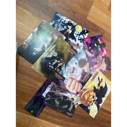 (+pos) Combo 9q vở Mashle đủ quà+pos 3