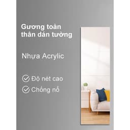 OOKAS Gương dán toàn thân  chống vỡ  thân 20cm - 40cm 2