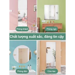 OOKAS Gương dán toàn thân  chống vỡ  thân 20cm - 40cm 4