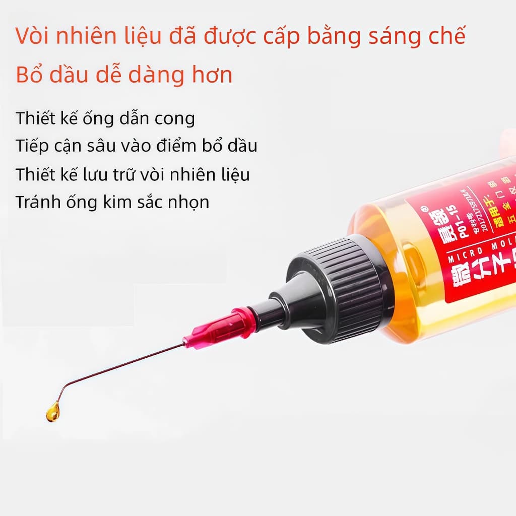 Dầu máy bôi trơn ổ khoá, máy móc,thiết bị, hạn chế rỉ set,chống oxy hoá không mùi Mỡ Dầu Tra Quạt Máy Khâu Đa Năng ABREN