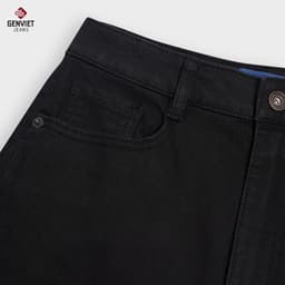Quần Jeans Nữ Dài GENVIET JEANS Dáng Suông Vừa 8947 3
