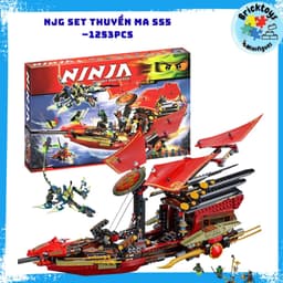 [ Có Sẵn ] Đồ chơi mô hình lắp ráp  NJGO season 5 - Chuyến bay cuối cùng thuyền Ma 2