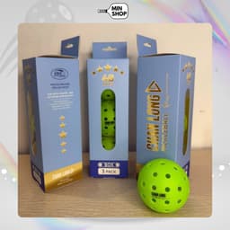 [CHÍNH HÃNG] Box 3 Quả Bóng Pickleball CHANLONG 48 Lỗ Chuẩn Thi Đấu, Bay Ổn Định, Độ Bền Cao 2