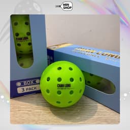 [CHÍNH HÃNG] Box 3 Quả Bóng Pickleball CHANLONG 48 Lỗ Chuẩn Thi Đấu, Bay Ổn Định, Độ Bền Cao 4