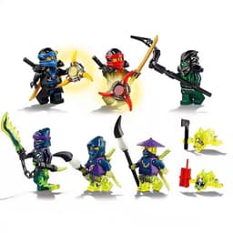 [ Có Sẵn ] Đồ chơi xếp hình mô hình NJ nhân vật set Attack of the Morro Dragon- Cuộc tấn công rồng moro - 658pcs 4