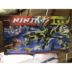 [ Có Sẵn ] Đồ chơi xếp hình mô hình NJ nhân vật set Attack of the Morro Dragon- Cuộc tấn công rồng moro - 658pcs 2