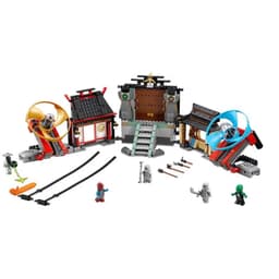 [ Có Sẵn ] Đồ chơi mô hình xếp hình NJ nhân vật Airjitzu Battle Grouds - 666pcs 4