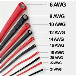 (2 mét) Dây Điện Đơn Chịu Nhiệt Chống Cháy Silicon 14AWG 16AWG 18AWG 20AWG 22AWG 24AWG Tải Cao Diy - 2