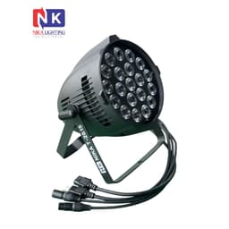 Đèn PAR LED NIKA 20x15W Full Color RGBW 4IN1 có vàng nắng DMX chỉnh tay cho sân khấu khiển remot 9