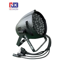 Đèn PAR LED NIKA 20x15W Full Color RGBW 4IN1 có vàng nắng DMX chỉnh tay cho sân khấu khiển remot 10