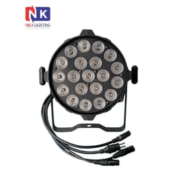 Đèn PAR LED NIKA 20x15W Full Color RGBW 4IN1 có vàng nắng DMX chỉnh tay cho sân khấu khiển remot 11