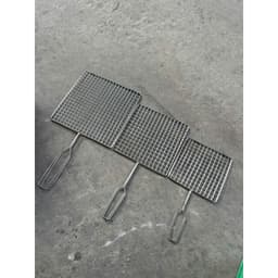 Vỉ kẹp chả, vỉ nướng thịt, vỉ nướng cá inox không gỉ cao cấp, bền bỉ và an toàn cho sức khỏe. 1