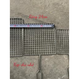 Vỉ kẹp chả, vỉ nướng thịt, vỉ nướng cá inox không gỉ cao cấp, bền bỉ và an toàn cho sức khỏe. 3