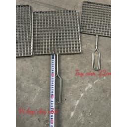 Vỉ kẹp chả, vỉ nướng thịt, vỉ nướng cá inox không gỉ cao cấp, bền bỉ và an toàn cho sức khỏe. 7
