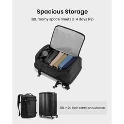 Balo Tomtoc USA Navigator Travel 38L For Macbook/Laptop 16inch - T67 5