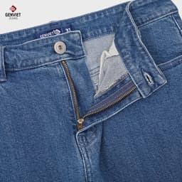 [ẨN] Quần Bò Nam GENVIET JEANS Dáng Đứng Chất Liệu Denim Bền Bỉ Không Bai Xù 8879 9