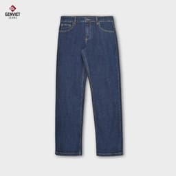 [ẨN] Quần Bò Nam GENVIET JEANS Dáng Đứng Chất Liệu Denim Bền Bỉ Không Bai Xù 8879 5