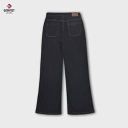 [ẨN] Quần Dài Nữ GENVIET JEANS Chất Liệu Denim Cao Cấp Dáng Loe Cạp Cao Thời Trang 8843 7
