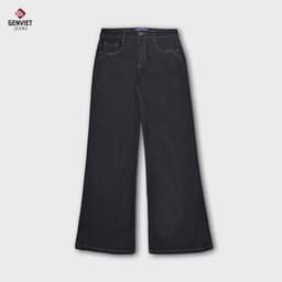 [ẨN] Quần Dài Nữ GENVIET JEANS Chất Liệu Denim Cao Cấp Dáng Loe Cạp Cao Thời Trang 8843 6