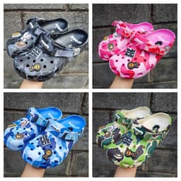 Dép sục Bape, dép đi biển BAPE thời trang, làm từ EVA êm ái và thoáng khí 1