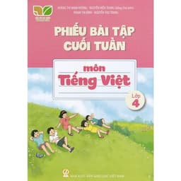 Sách - (Kết nối) Phiếu bài tập cuối tuần tiếng Anh, toán, tiếng Việt 4 - Combo/lẻ tùy chọn + bán kèm 1 tô màu 15k 5