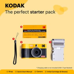 Máy Ảnh In Lấy Ngay KODAK MINI SHOT MS200, Bảo hành 12 tháng, Kết nối Bluetooth, 2.1x3.4 inch 9