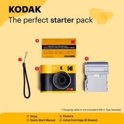 Máy Ảnh Chụp Lấy Ngay Kodak Mini Shot MS300, 3x3 inch, Bảo hành 12 tháng 2
