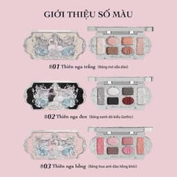 [HỎA TỐC]  Bảng phấn mắt Thiên Nga Flower Knows Swan Ballet 6