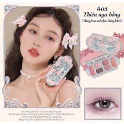 [HỎA TỐC]  Bảng phấn mắt Thiên Nga Flower Knows Swan Ballet 7