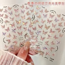 Stick Nơ 5D nhiều màu xinh đẹp, siêu hot cho nail Nail Michi 8