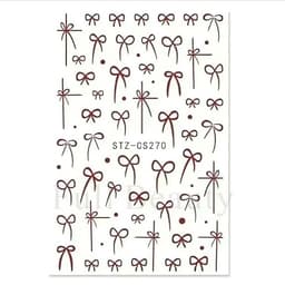 Stick Nơ 5D nhiều màu xinh đẹp, siêu hot cho nail Nail Michi 7