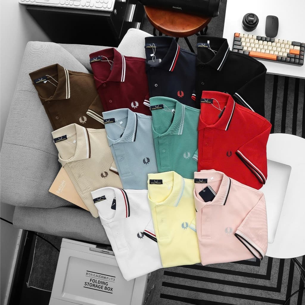 Áo Polo Nam Cotton Pique Thêu Logo , Áo Thun Có Cổ Nam Basic Form Suông Bigsize 95kg - 3bros