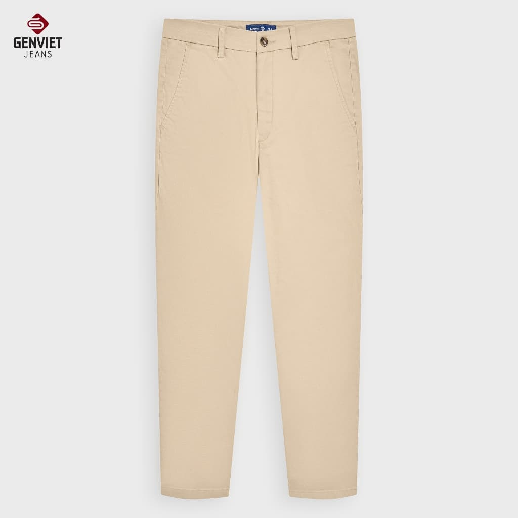[ẨN] Quần Dài Kaki Nam GENVIET JEANS Dáng Quần Tây 8962