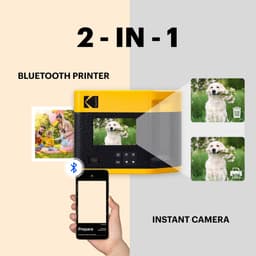 Máy ảnh in lấy ngay Kodak Instant Cam Mini 4 ERA MS400, Kích thước 4x4, Bảo hành 12 tháng 5