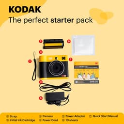 Máy ảnh in lấy ngay Kodak Instant Cam Mini 4 ERA MS400, Kích thước 4x4, Bảo hành 12 tháng 4