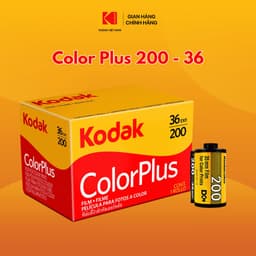 Kodak Color Plus Film 200 135 36 Exp, Số ảnh 36 - 1 cuộn, In date T12/2026 1