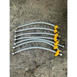 DÂY CẤP NƯỚC CAO CẤP,DÂY NHỰA XÁM 3 LỚP TÁN REN 21mm gắn vào thiết bị vệ sinh thông dụng gia đình 2