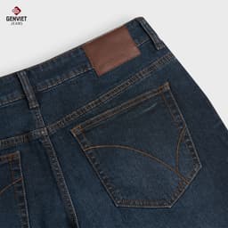 [DEAL MỞ BÁN] Quần short ngố jeans nam dáng suông vừa GENVIET JEANS dày dặn đứng form tôn dáng dễ phối đồ 8984 8