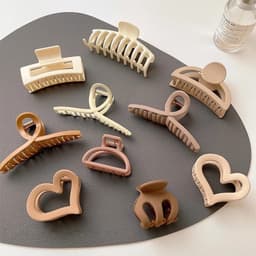 [SET KẸP TÓC CÀNG CUA 13 MÓN MÀU NUDE TẠO NHIỀU KIỂU MẪU 3