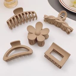 [SET KẸP TÓC CÀNG CUA 13 MÓN MÀU NUDE TẠO NHIỀU KIỂU MẪU 8