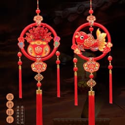 Dải Treo Ngựa Xoay 2027 - Trang Trí Tết Độc Đáo với Vòng Xoay Ngựa 6
