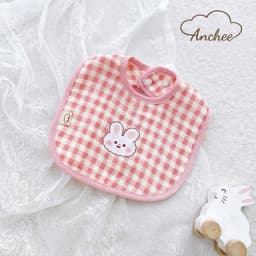 Yếm Vuông Anchee Cho Bé – Chất Xô Muslin Cao Cấp, Thấm Hút Tốt, In Hình Dễ Thương Cho Trẻ Sơ Sinh & Trẻ Nhỏ 6