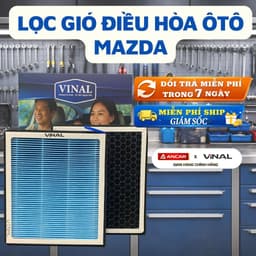 [BẢO HÀNH 2 THÁNG] Lọc Gió Điều Hòa Ô Tô CX5 CX8 CX3 CX30 BT50  VINAL- Lọc bụi, khử mùi, lọc ẩm 3 tầng 2