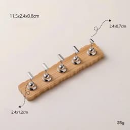 Đế Quân Cờ Bằng Gỗ và Kim Loại chất lượng cao Tiệm Nail Nhà SuMi 5