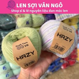Len HAZY Craftyarn VN (cuộn 50gr) (26334) 1