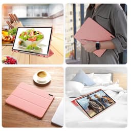 [DUX DUCIS-Có Khay Bút] Bao Da MTB Samsung Tab S10 FE+ / S10 FE PLUS 13.1" 2025 DOMO Series Lưng Dẻo Vải Jean Chính Hãng 2