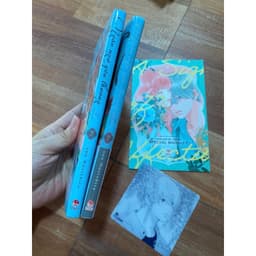 (+poster a1) Bộ 2q vở ngôn ngữ yêu thương tập 7 bản thường+đặc biệt full phụ kiện + poster a1 2