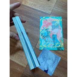 (+poster a1) Bộ 2q vở ngôn ngữ yêu thương tập 7 bản thường+đặc biệt full phụ kiện + poster a1 4