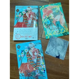 (+poster a1) Bộ 2q vở ngôn ngữ yêu thương tập 7 bản thường+đặc biệt full phụ kiện + poster a1 1