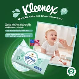 [Quà Tặng Không Bán] Khăn Ướt KLEENEX Tự Phân Hủy Thương Hiệu Mỹ Gói 36 Miếng -Nhỏ Gọn, An Toàn Cho Gia Đình 5